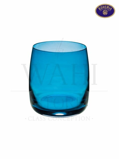 bohemia pavo 290ml copo azul Copo 290Ml PAVO Azul C/6 Cristal BOHEMIA
