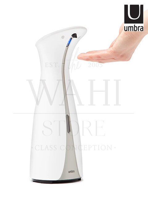 dispenser automatico umbra otto branco Porta Detergente Otto UMBRA Branco 25x12cm