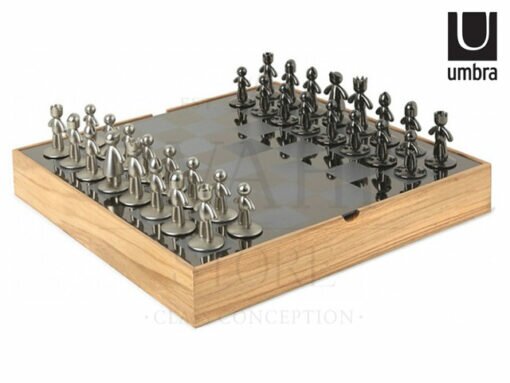 umbra jogo xadrez buddy 1 Jogo Xadrez Buddy UMBRA 35x35cm