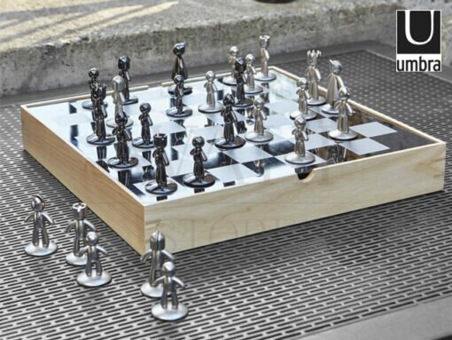 umbra jogo xadrez buddy 3 Jogo Xadrez Buddy UMBRA 35x35cm