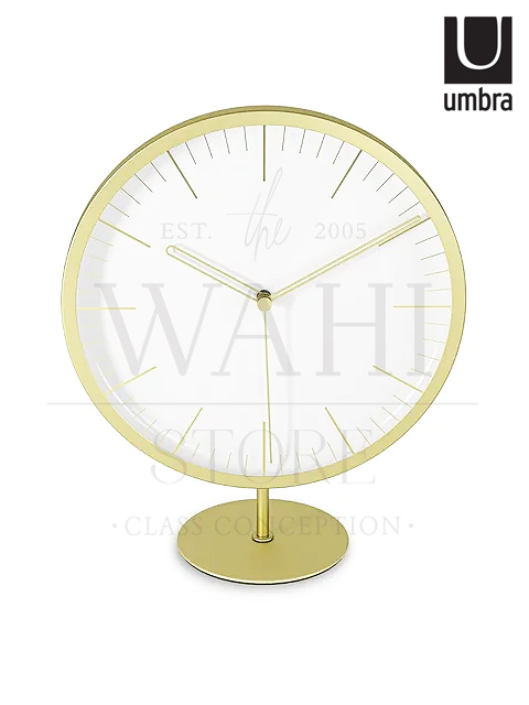 relogio infinity umbra Relógio Infinty UMBRA Dourado 28x22cm