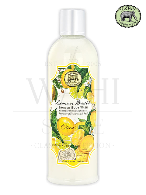 shower gel michel 500ml lemon basil Showergel 500Ml MICHEL Lemon Basil