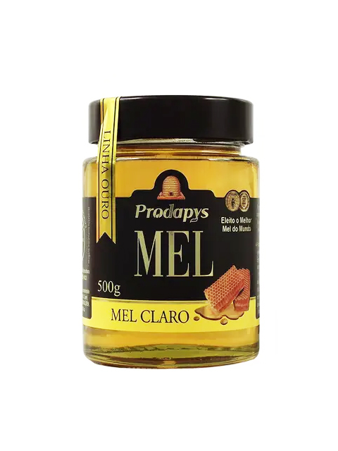 Pote de Mel Claro 500g PRODAPYS Linha Ouro Pote de Mel Claro 500g PRODAPYS Linha Ouro