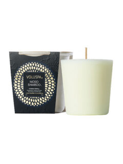 Refil Vela VOLUSPA 12x11cm Moso Bamboo 60 horas