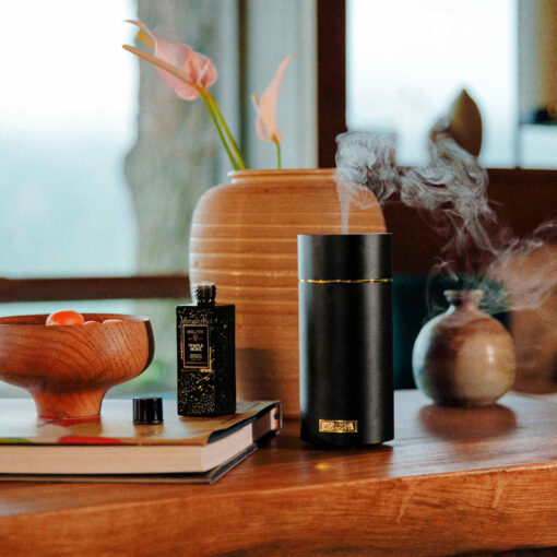 difusor ultrassonico voluspa preto 2 Difusor Ultrassônico VOLUSPA Preto sem fio
