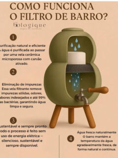 filtro de agua biologique 3 Filtro de Água BIOLOGIQUE P Caramelo 4,5l