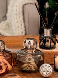 lamparina lampe berger adaggio Lamparina MAISON BERGER Adagio Marrom 11x10cm